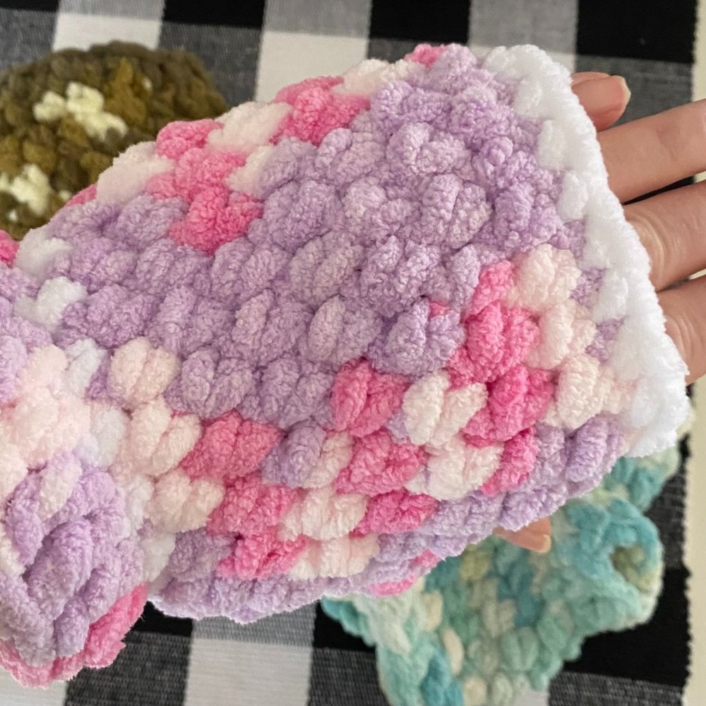 NEW- Supersoft comfy fingerless gloves -handmade with love